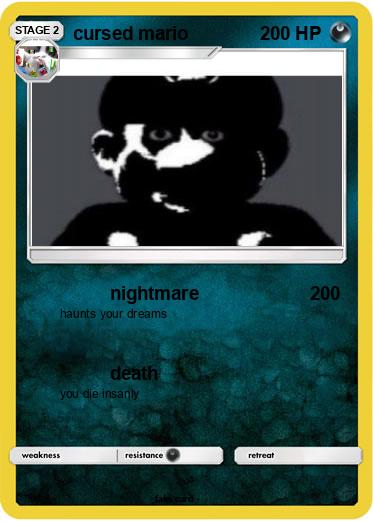 Pokemon cursed mario