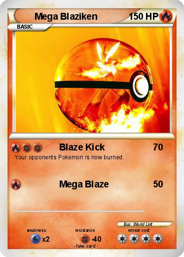 Pokemon Mega Blaziken