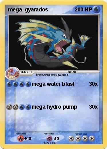 Pokemon mega  gyarados