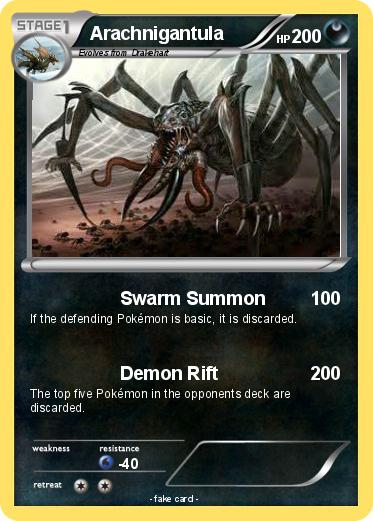 Pokemon Arachnigantula