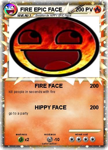 Pokemon FIRE EPIC FACE