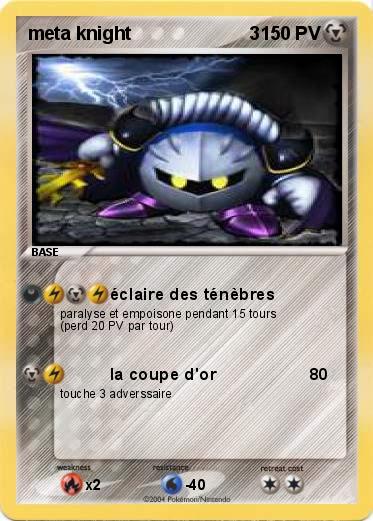 Pokemon meta knight                       3