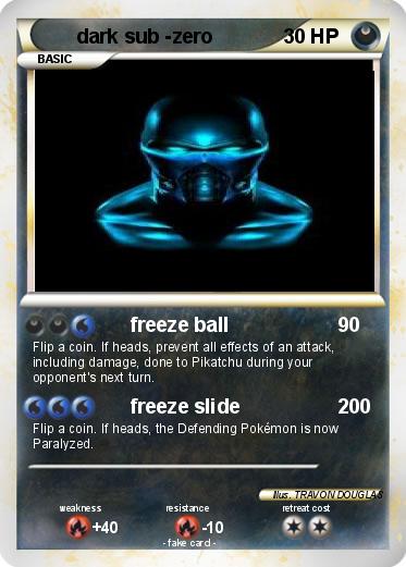 Pokemon dark sub -zero