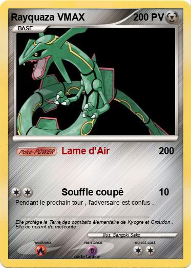 Pokemon Rayquaza VMAX
