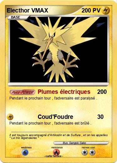 Pokemon Electhor VMAX