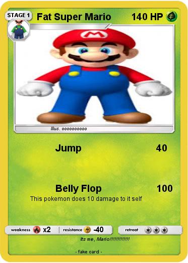 Pokemon Fat Super Mario