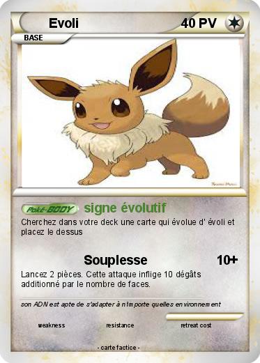 Pokemon Evoli