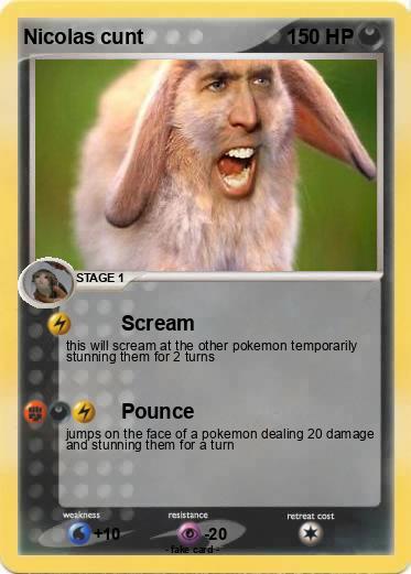 Pokemon Nicolas cunt
