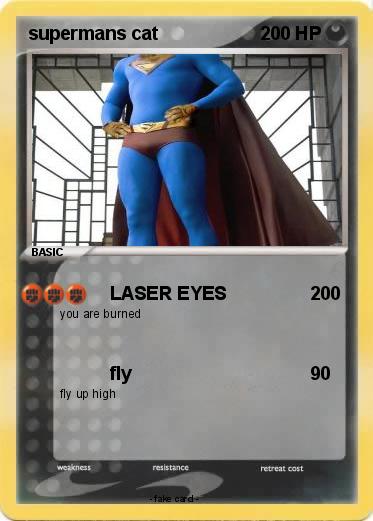Pokemon supermans cat