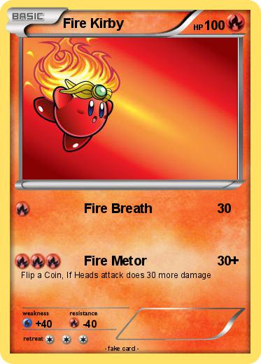 Pokemon Fire Kirby