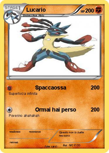 Pokemon Lucario