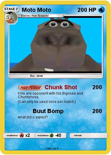Pokemon Moto Moto