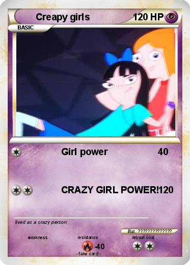 Pokemon Creapy girls