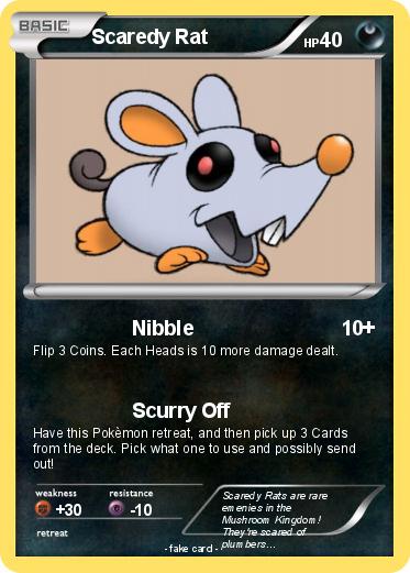 Pokemon Scaredy Rat