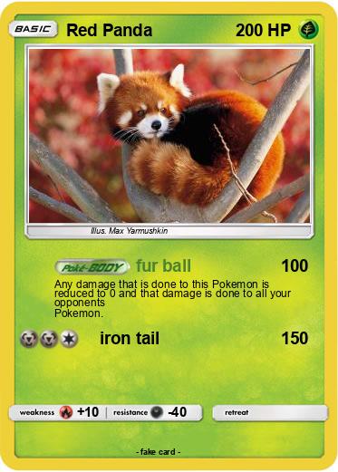 Pokemon Red Panda