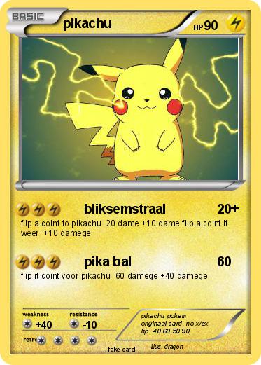 Pokemon pikachu