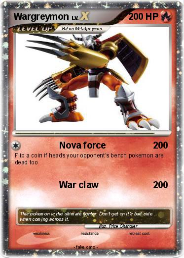 Pokemon Wargreymon
