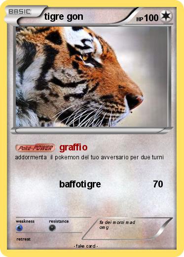 Pokemon tigre gon