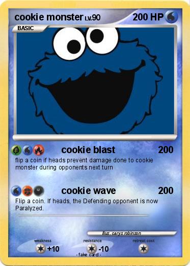 Pokemon cookie monster