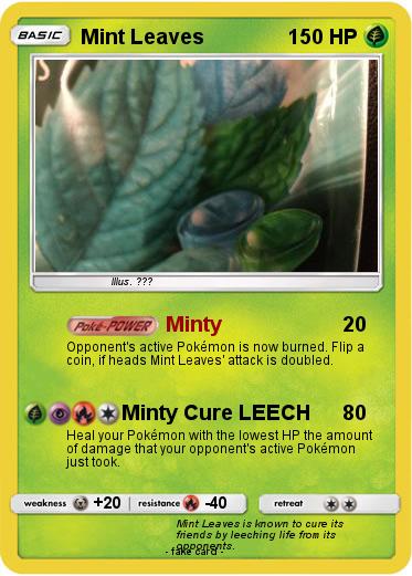 Pokemon Mint Leaves