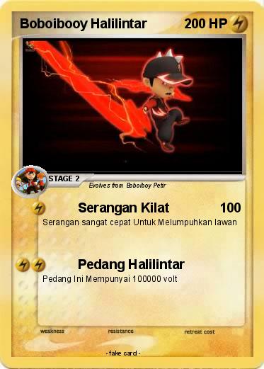 Pokemon Boboibooy Halilintar