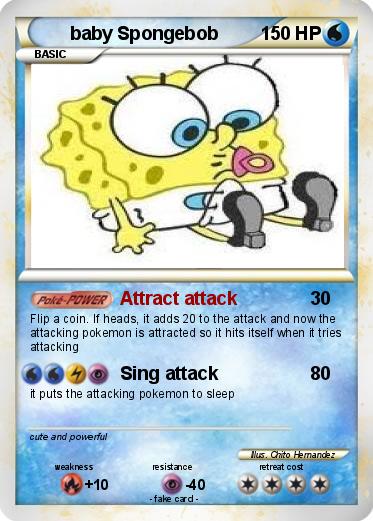 Pokemon baby Spongebob