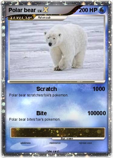 Pokemon Polar bear