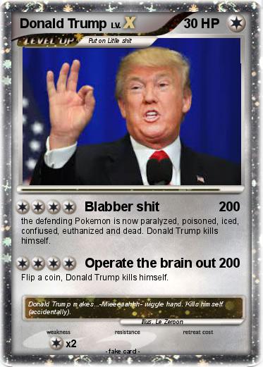 Pokemon Donald Trump