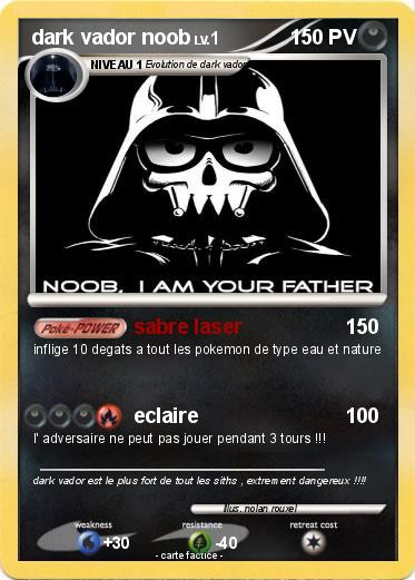 Pokemon dark vador noob