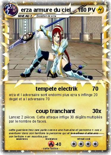 Pokemon erza armure du ciel