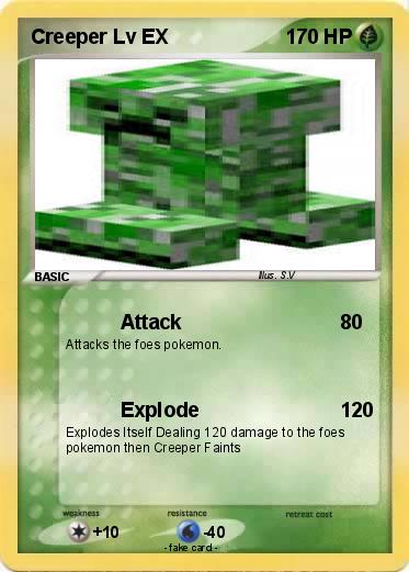Pokemon Creeper Lv EX
