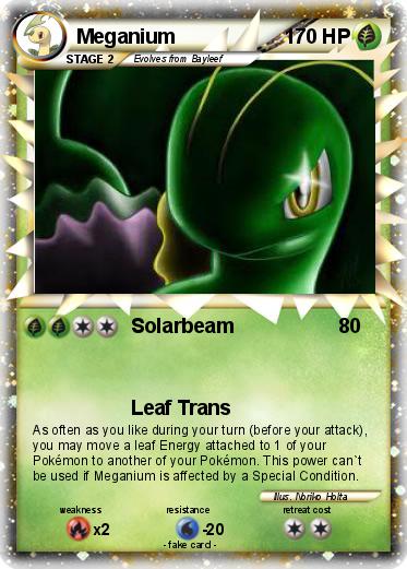 Pokemon Meganium