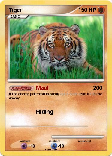 Pokemon Tiger
