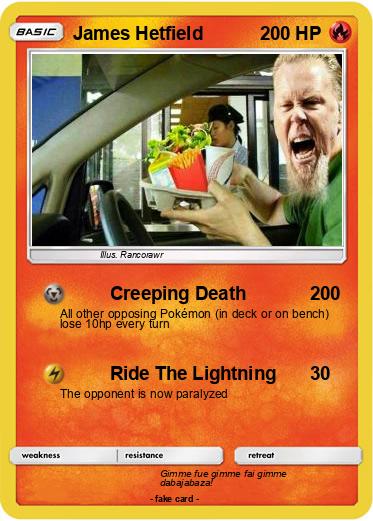 Pokemon James Hetfield