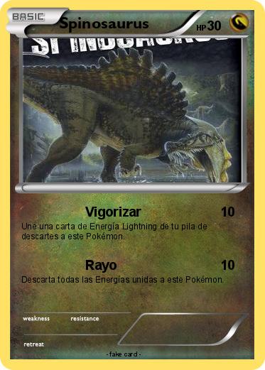 Pokemon Spinosaurus