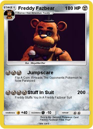 Pokemon Freddy Fazbear
