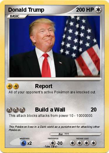 Pokemon Donald Trump
