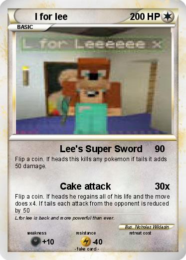 Pokemon l for lee