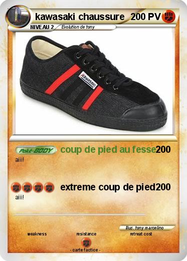 Pokemon kawasaki chaussure