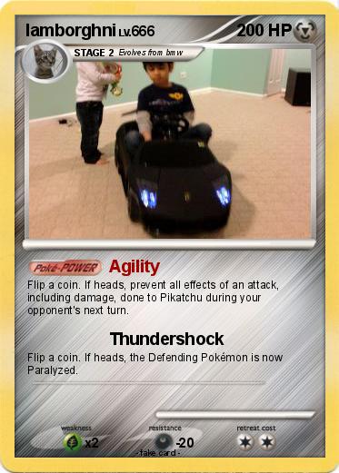 Pokemon lamborghni