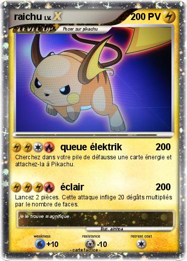 Pokemon raichu