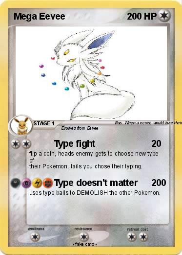 Pokemon Mega Eevee