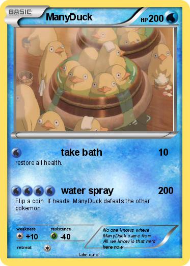 Pokemon ManyDuck