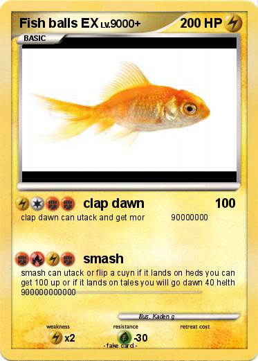 Pokemon Fish balls EX