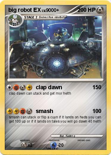 Pokemon big robot EX