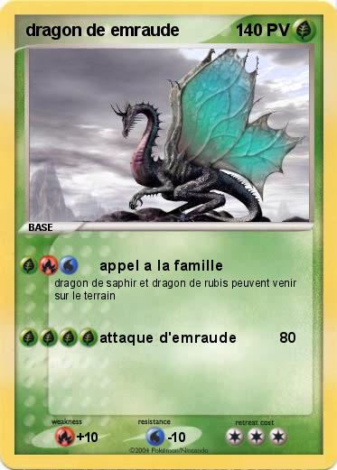 Pokemon dragon de emraude