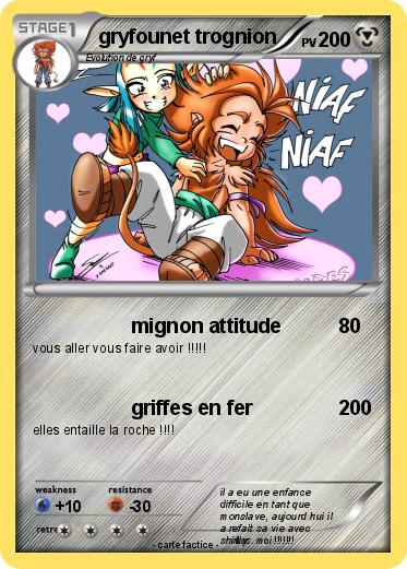 Pokemon gryfounet trognion
