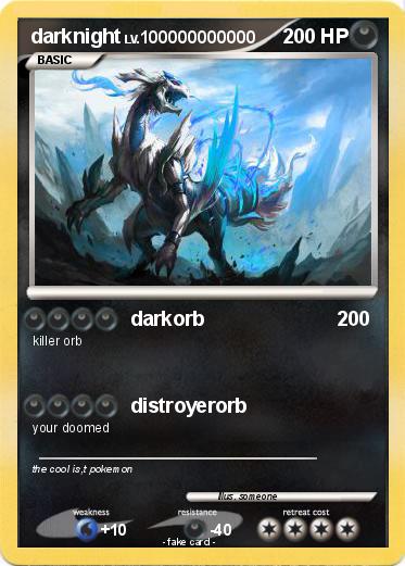 Pokemon darknight