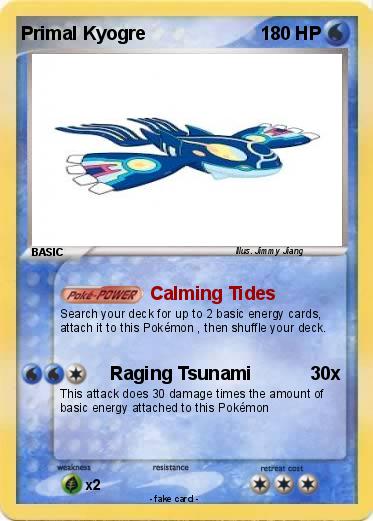 Pokemon Primal Kyogre