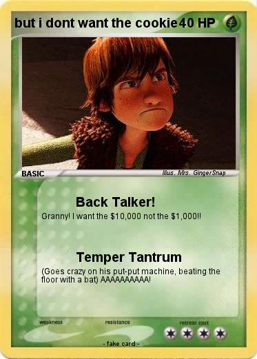 Pokemon but i dont want the cookie